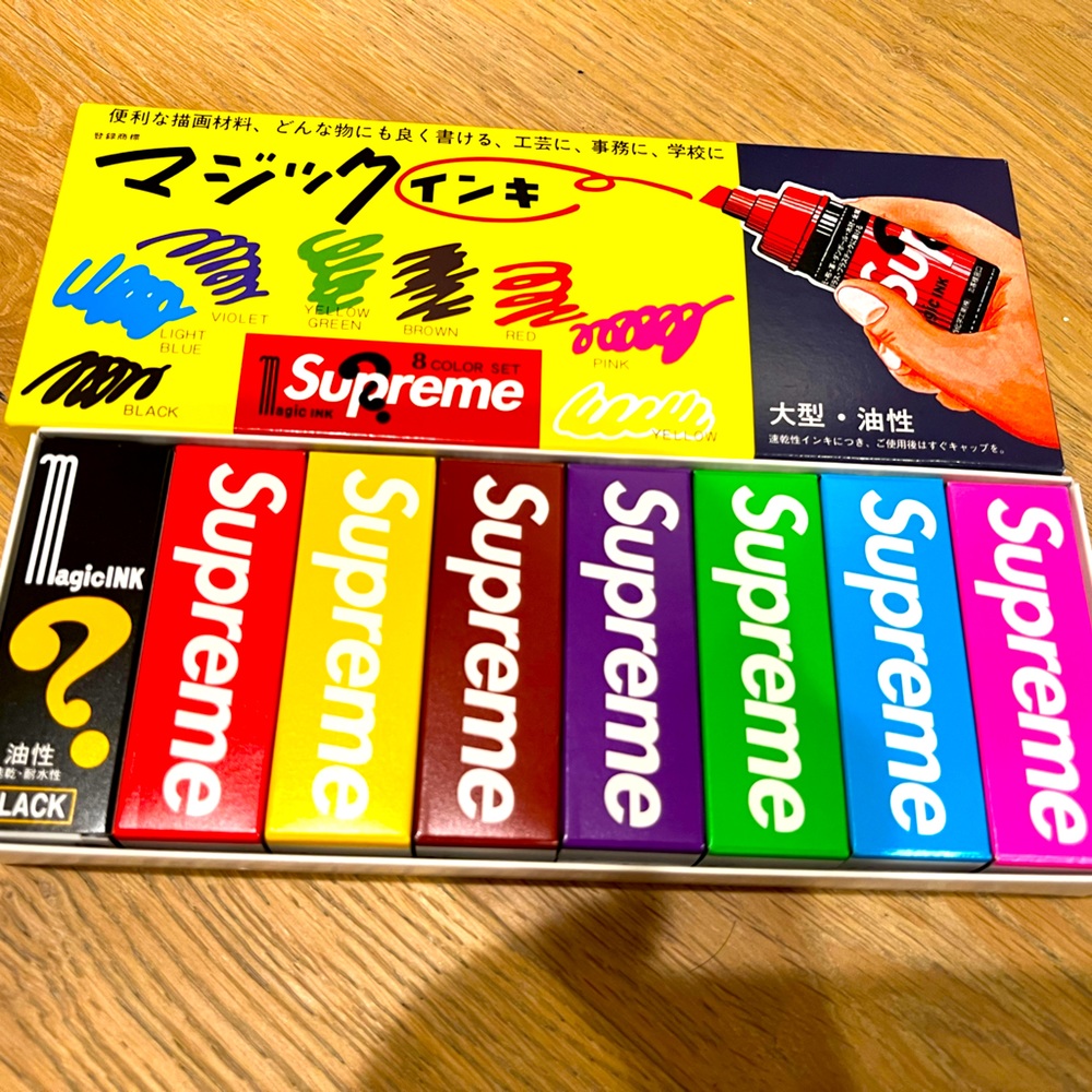 Brand New Supreme Magic Ink Set